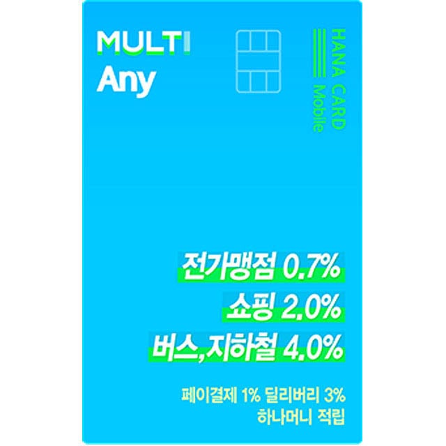 하나카드 MULTI Any